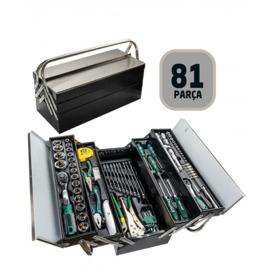 Melzohome 81 Parça Tamir Bakım Çantası Full Set